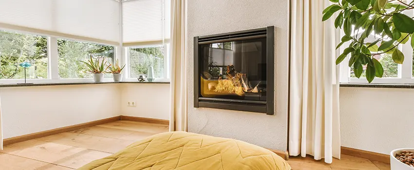 Residential Fireplace Ceramic Glass Installation in Monroe, WA