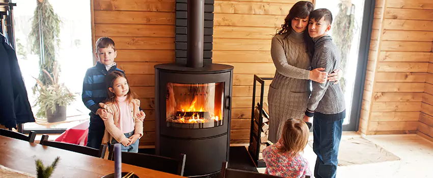Morso Cast Iron Fireplace Insert Installation in Monroe, Washington