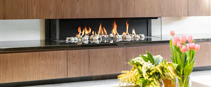 Double-height Fireplace Design Refurbishment in Monroe, Washington